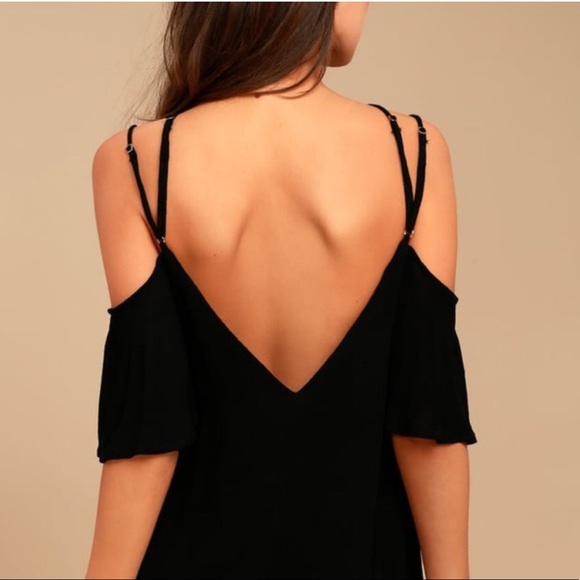 Lulu’s Black Dress M - Picture 3 of 8